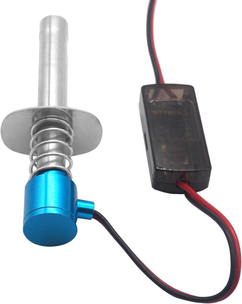 Share Goo مشعل شمعات الإشعال RC 6V-24V لسيارة نموذج RC Nitro 1/8 1/10 باجي شاحنة قارب، أزرق - Image 4